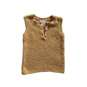 7 AM Yellow Henley Top